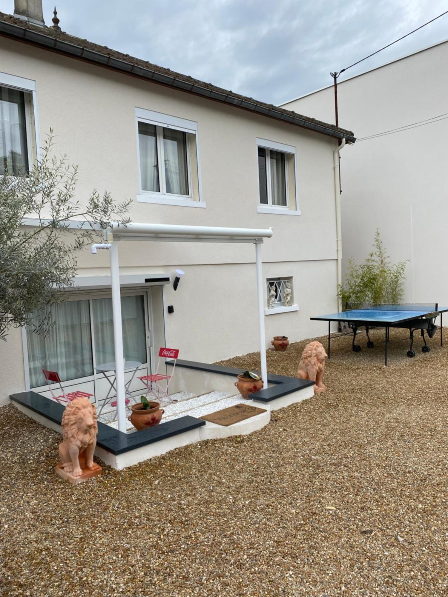 Appart Studio Rdc De Maison Avec Exterieur Proche Reims تينكو المظهر الخارجي الصورة